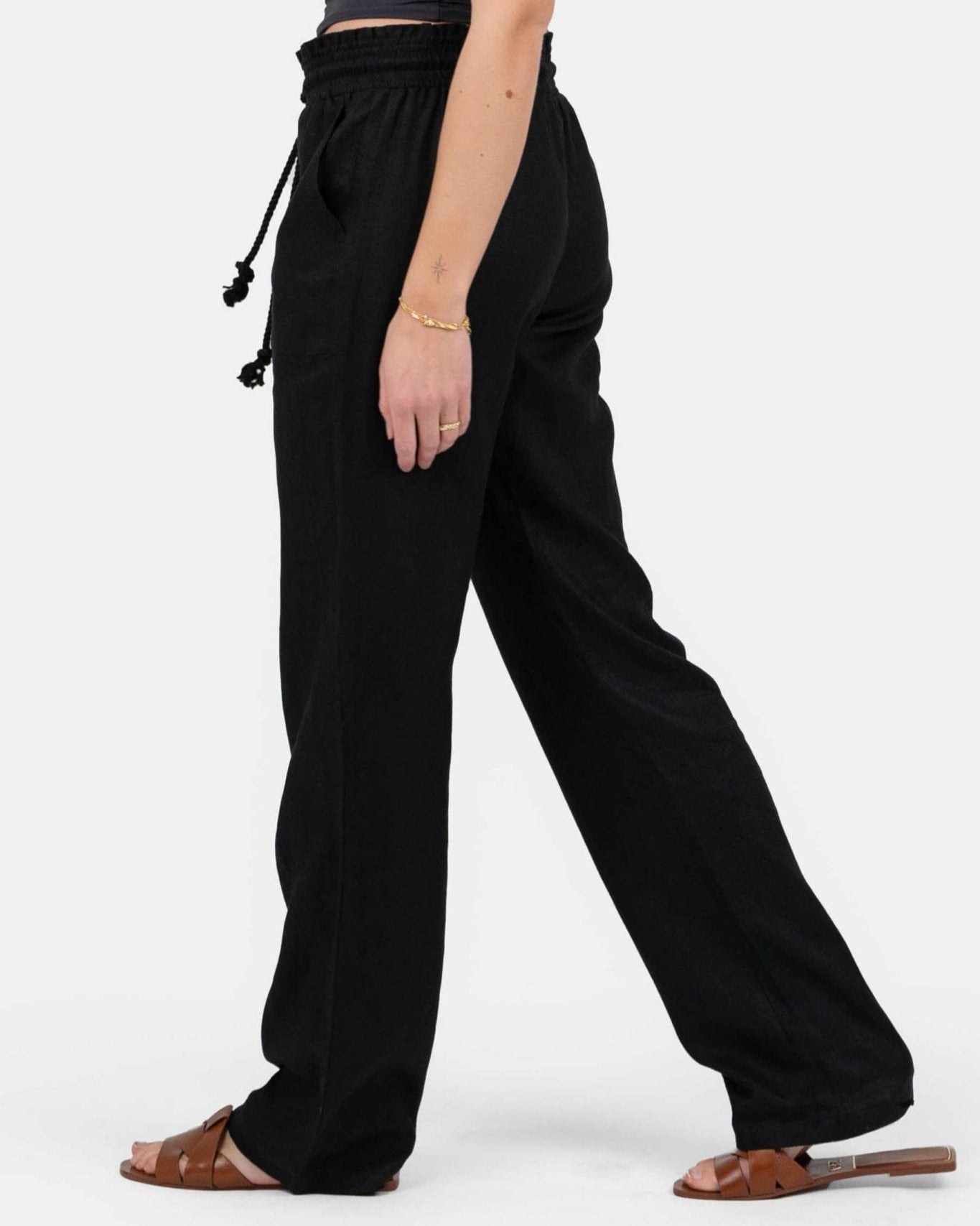 Hørbukser Lavtaljede Sort | Skagen - clothing.dk